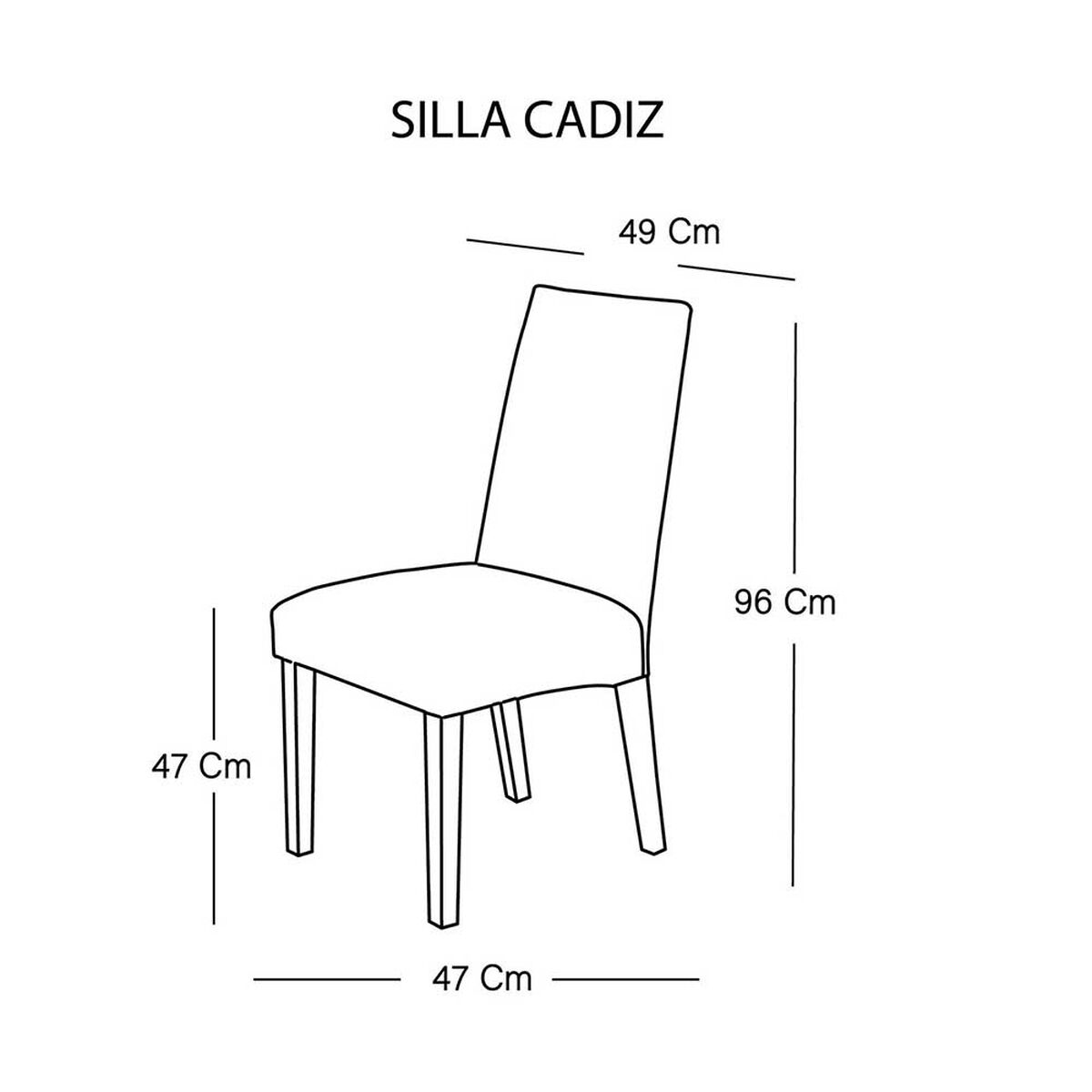Silla Latam Home Cadiz Tela Velvet Palo Rosa