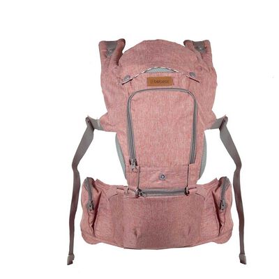 Porta Bebé con Arnés y  Asiento Cuidados Cadera Hip Seat Rosado Bebesit