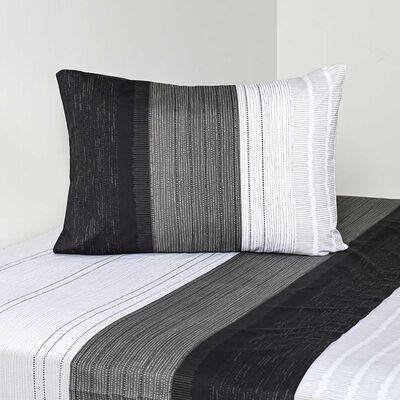 Imagen 1 del producto Juego de Sábanas Estampado Cannon 200 Hilos 1,5 Plazas Boking