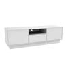 Rack TV CIC Nash Blanco Hasta 70"