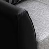 Juego de Living Elegant Detail Valentino Sofá 3 Cuerpos + Sofá 2 Cuerpos Gris Plata