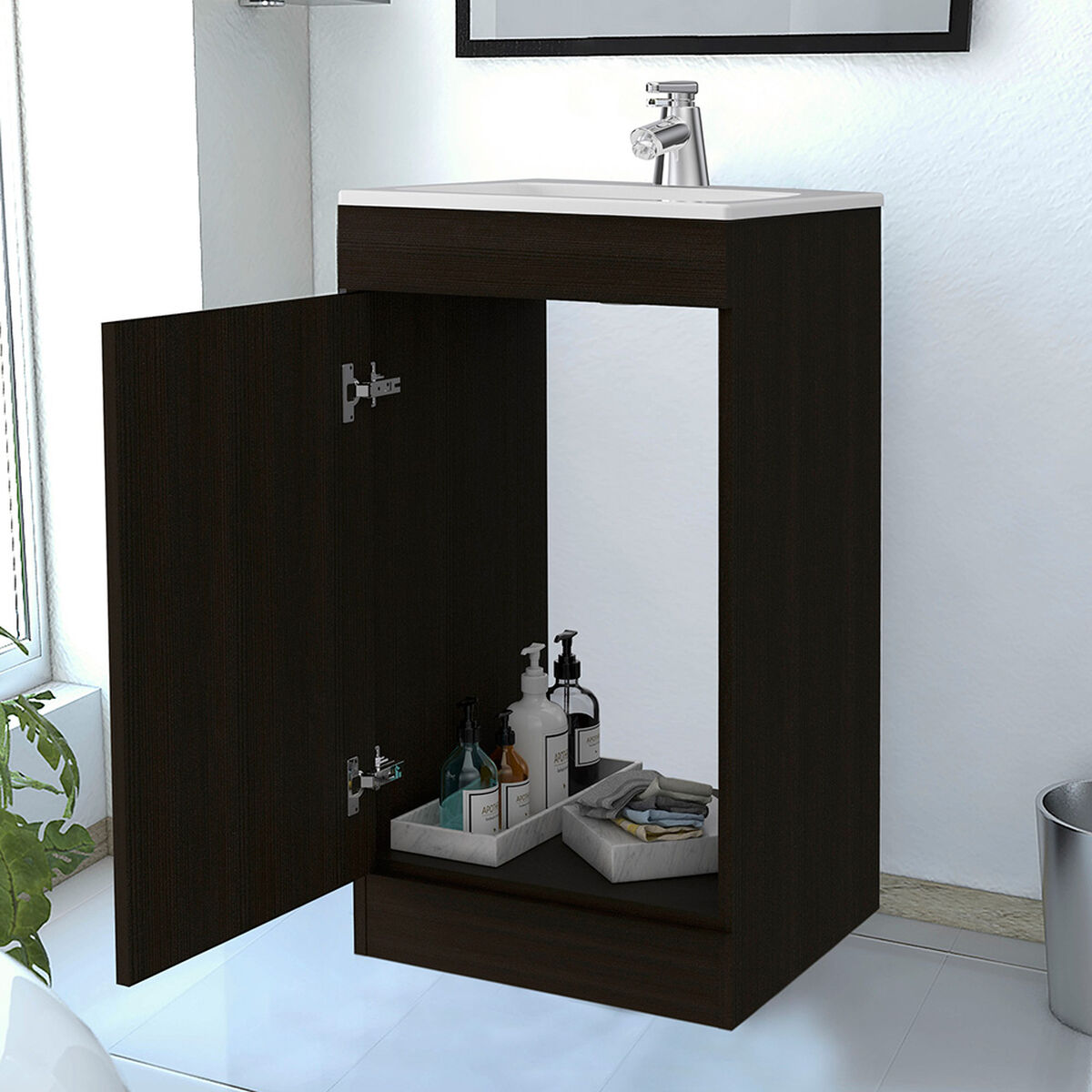 Mueble de Lavamanos TuHome Madrid + Lavamanos