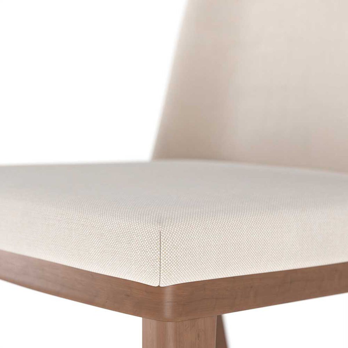 Comedor Decocasa Donatella 4 Sillas Off White Castaño