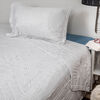 Quilt Doral 1,5 Plazas Blanco Elegance