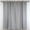 Set Cortina Doral Muguet 6 Piezas 140x220 cm Gris