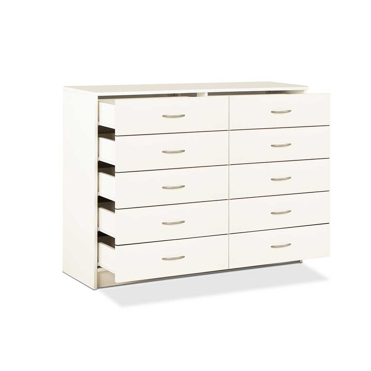 Cómoda Stanford 10 Cajones Blanco