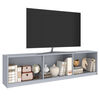 Rack TV Vekkahome Momo Hasta 70" Gris