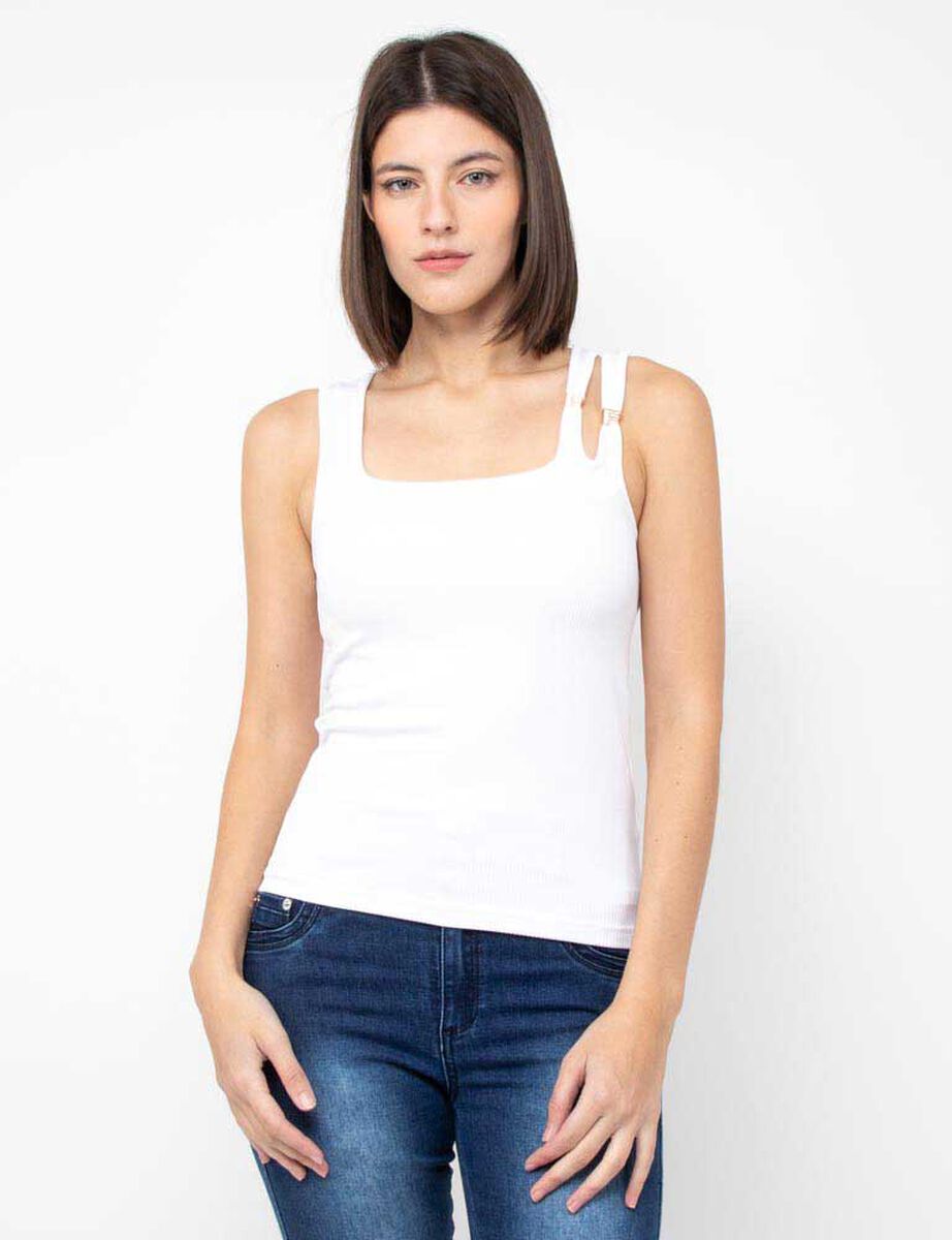 Polera Sin Manga Mujer Fiorucci