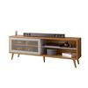Rack TV Home Mobili Iris Hasta 60" Café
