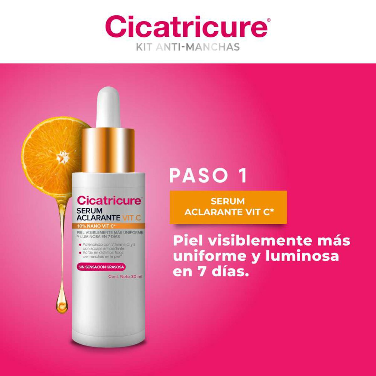 Pack Cicatricure Crema Antimanchas + Serum Antimanchas Vit C