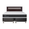 Box Spring CIC Base Dividida 2 Plazas New Ortopedic + Respaldo New munich