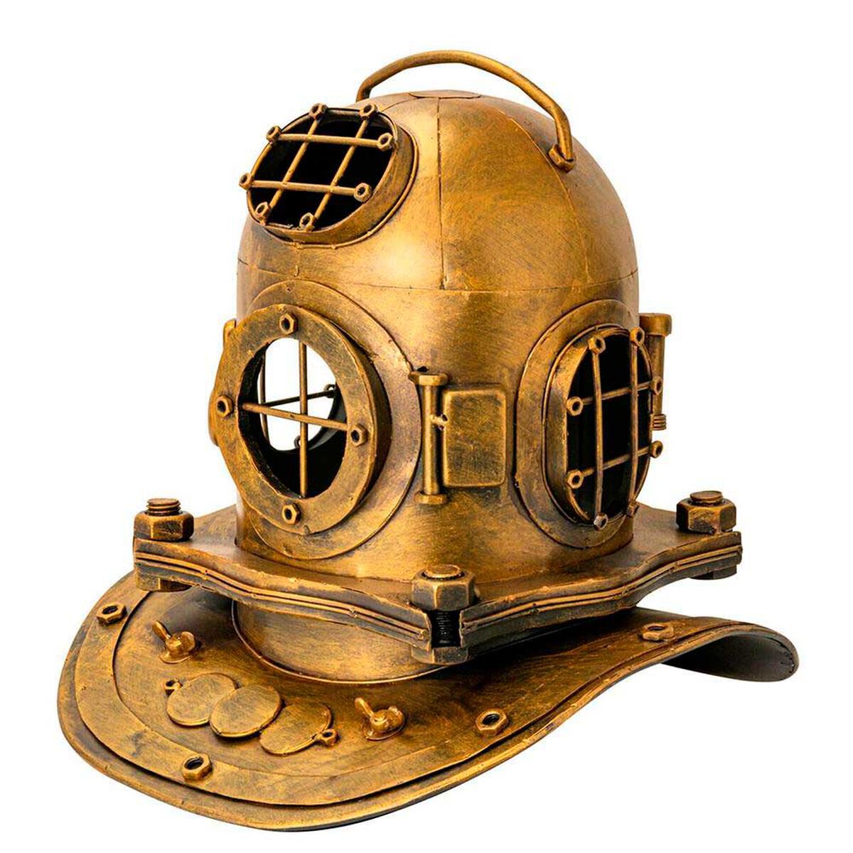 Adorno Metal Vgo Casco Gold