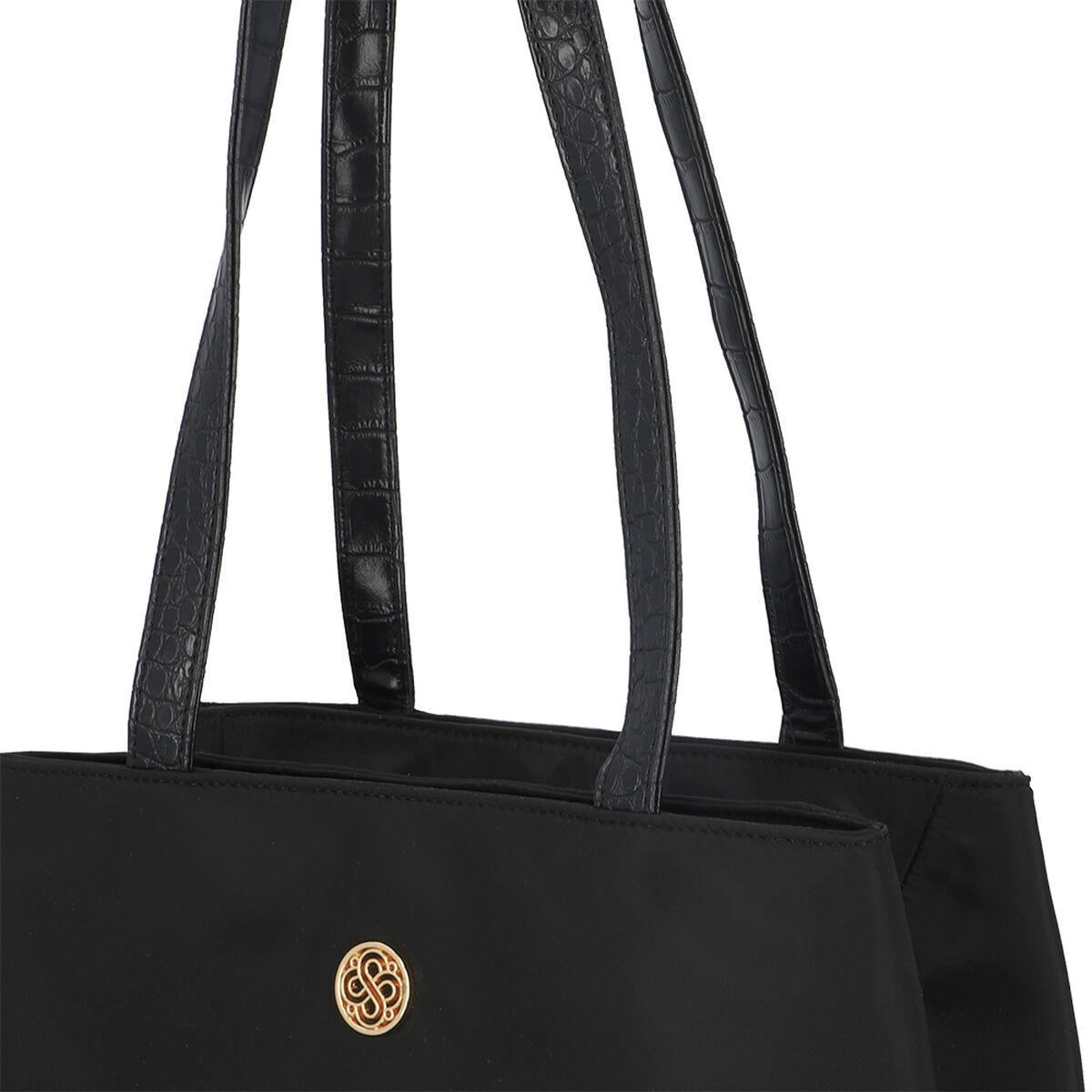Cartera de hombro Secret Girona FW25 L Negro