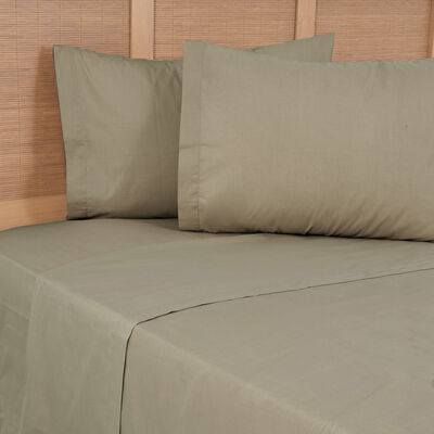 Imagen 1 del producto Juego de Sábanas Mashini 144 Hilos 2 Plazas Lisa Verde