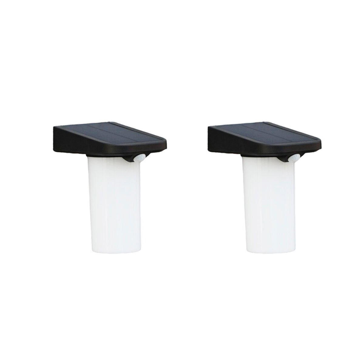2 Unidades Aplique Solar Vertical Sin Base Contra Pro Outdoor