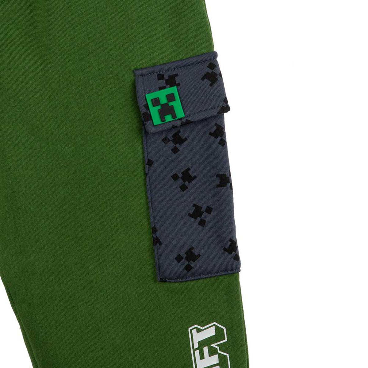 Pantalón Buzo de Algodón Niño Minecraft