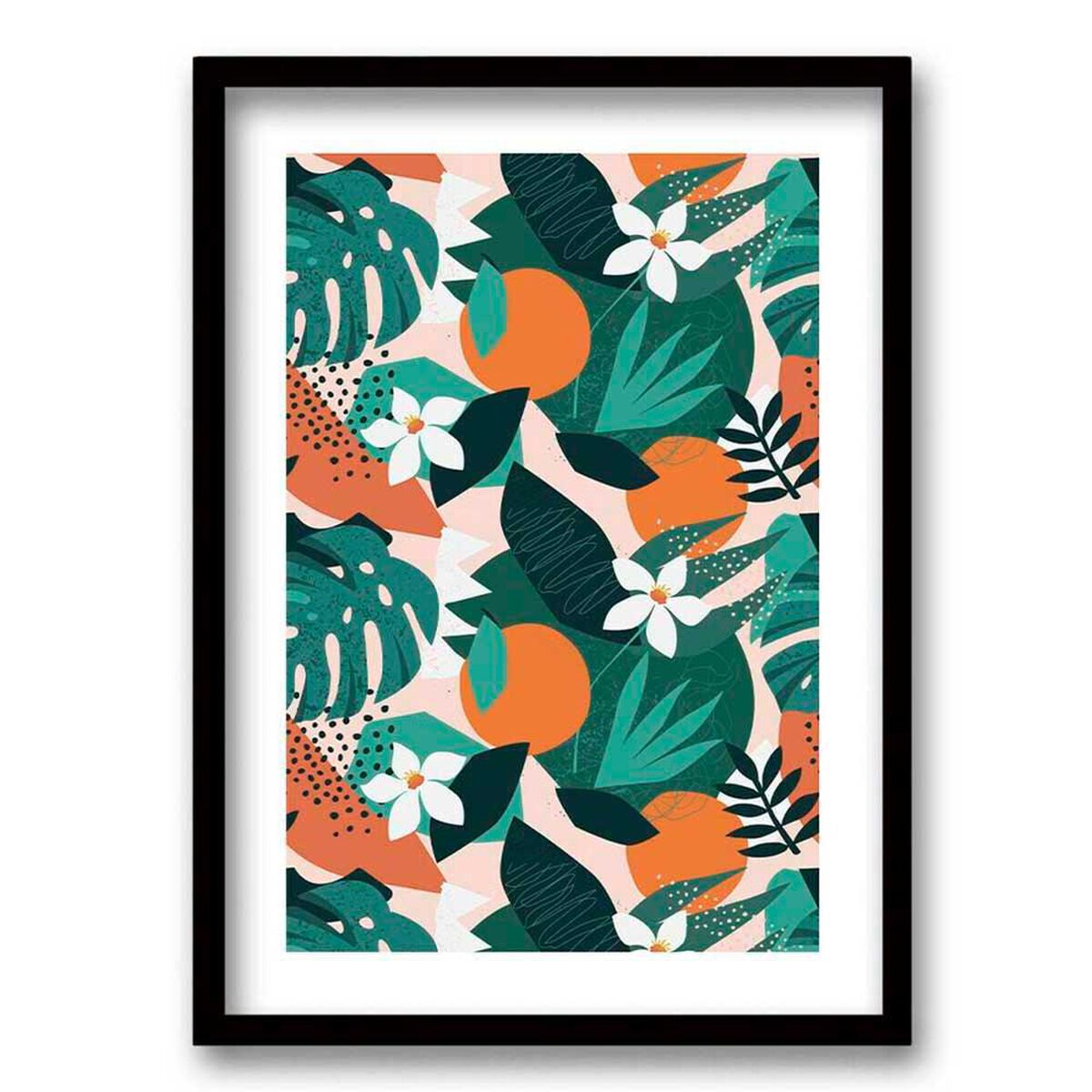 Cuadro Decorativo Retela Naranjas 50 x 35 cm