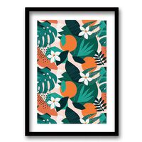 Cuadro Decorativo Retela Naranjas 50 x 35 cm