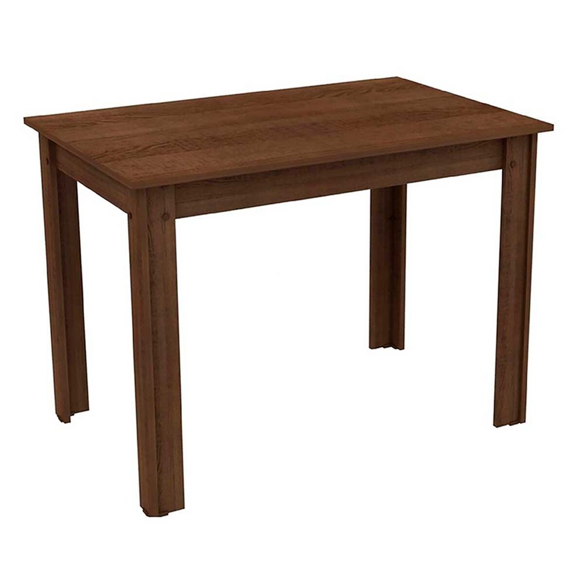 Juego de Comedor Vekkahome Leone 4 Sillas Café