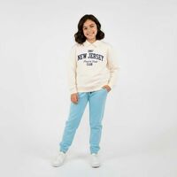 Polerón Niña Mila Blanco, Rosa