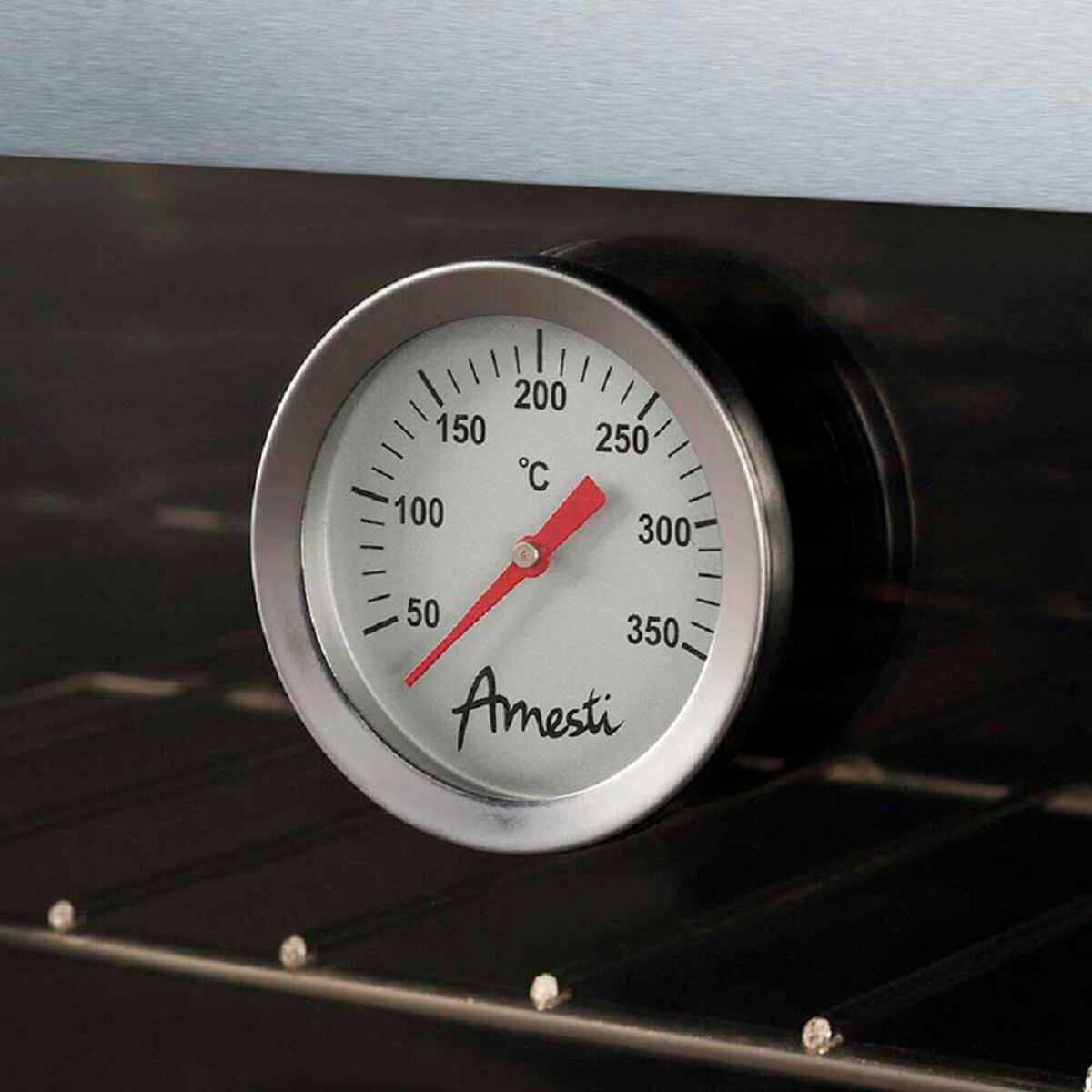 Cocina a Le&ntilde;a Amesti Allegra Negra