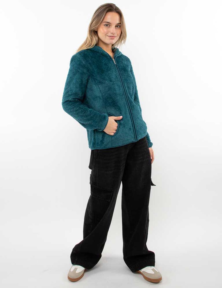 Poler&oacute;n Peludo Mujer Icono