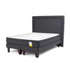 Cama Europea Drimkip Base Dividida Full Eurotop + Respaldo