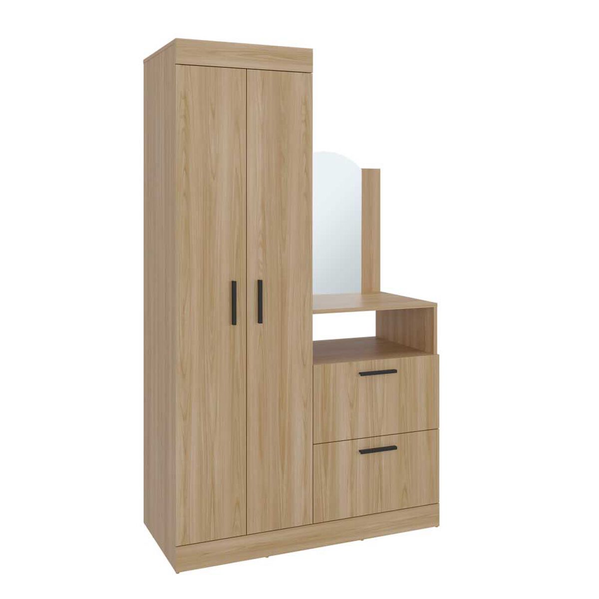Closet TUHOME Praga 3 Puertas 1 Cajon Fresno Europeo