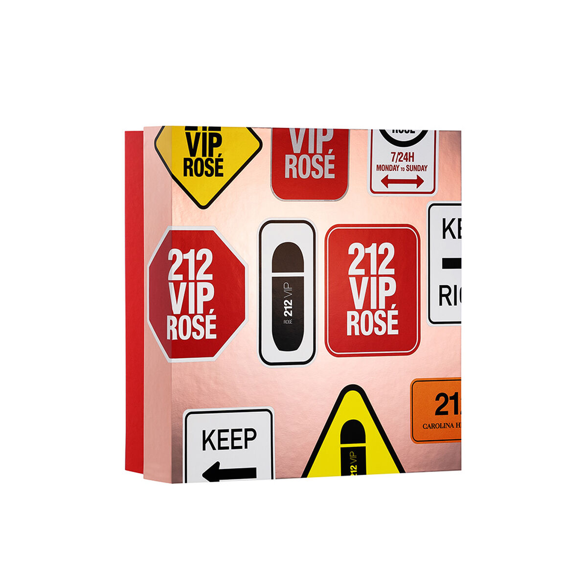 Set de Perfume Carolina Herrera 212 VIP Rosé 50 ml + Body Lotion NYC