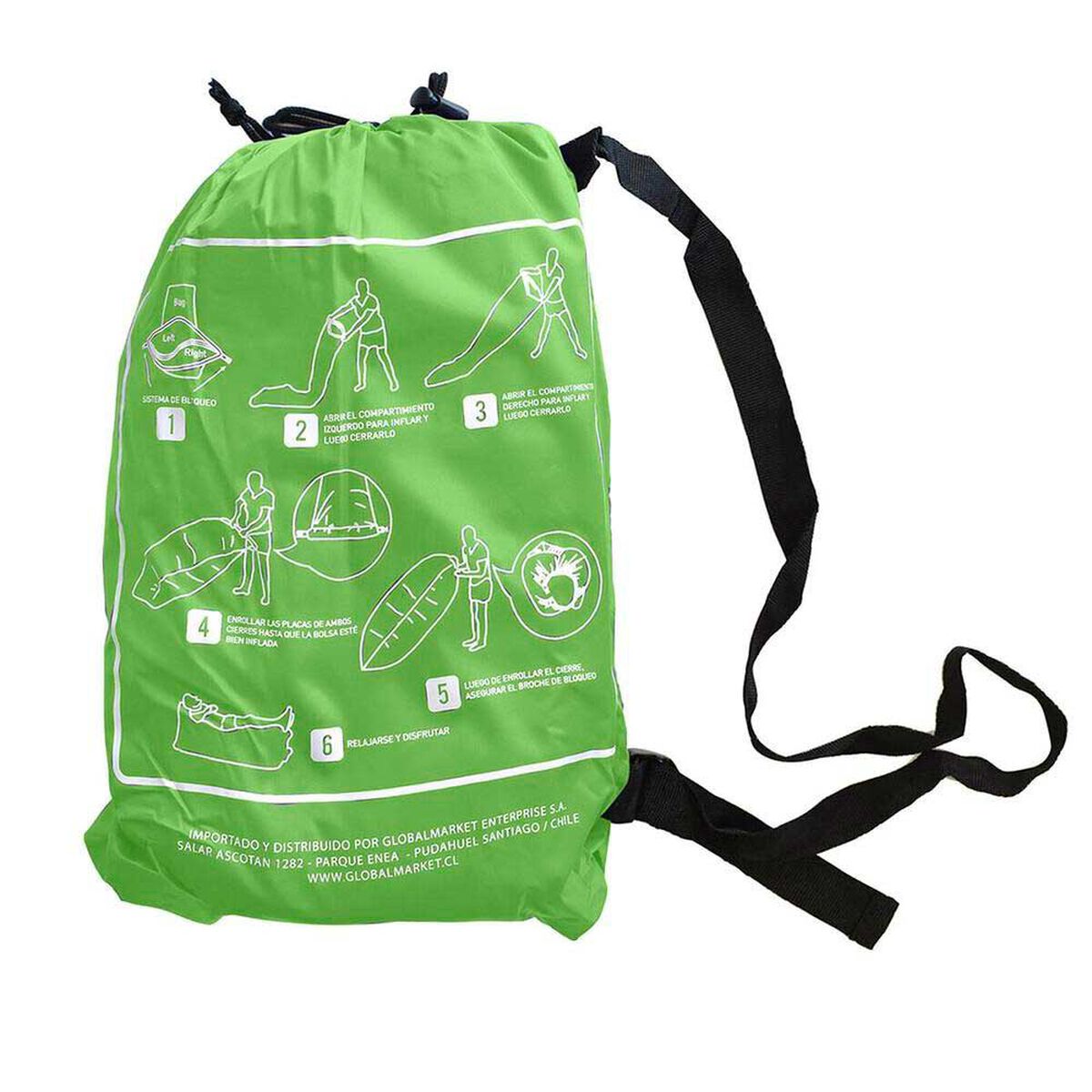 Comfort Bag Gamepower Verde