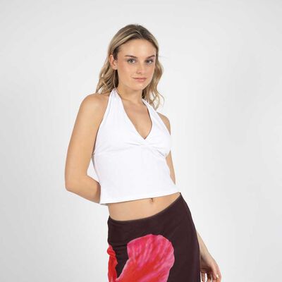 Polera Amarra Cuello Mujer Icono