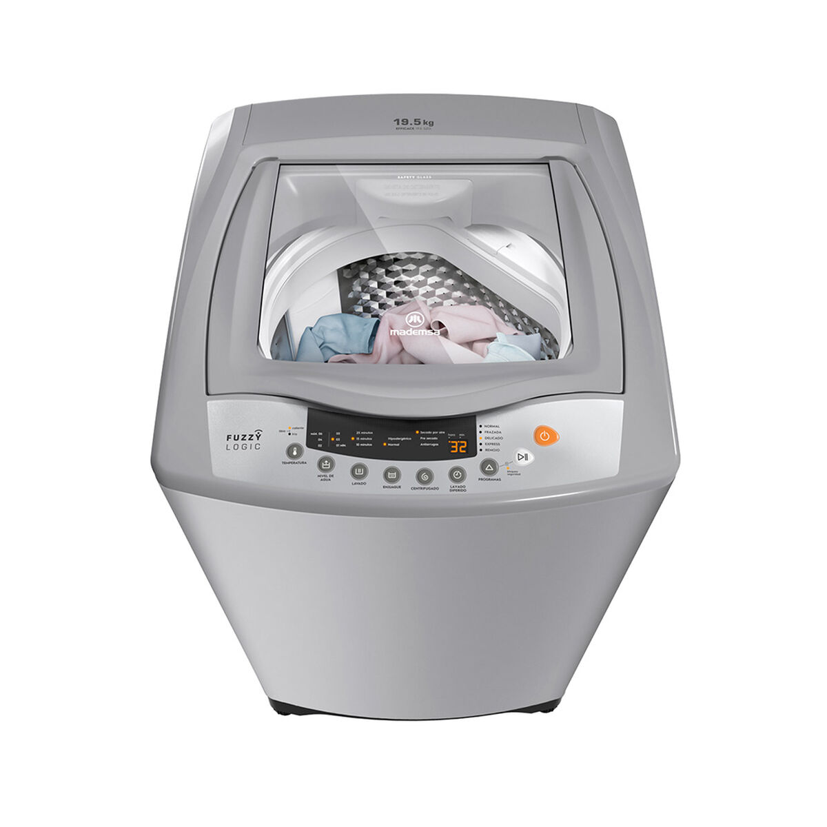 Lavadora Automática Mademsa Efficace 19.5SZG 19,5 kg