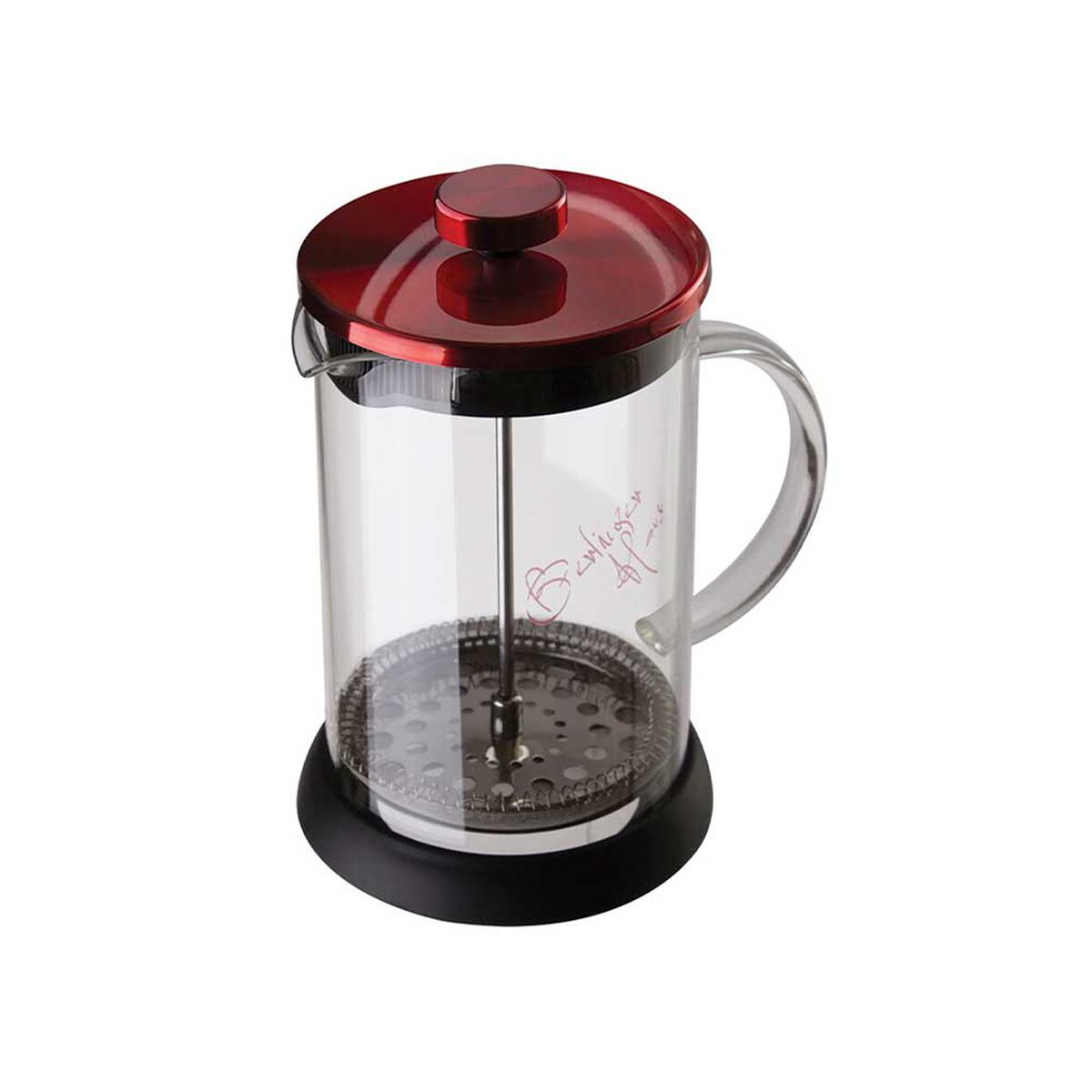 Cafetera Berlinger Haus Acero Inoxidable Rojo