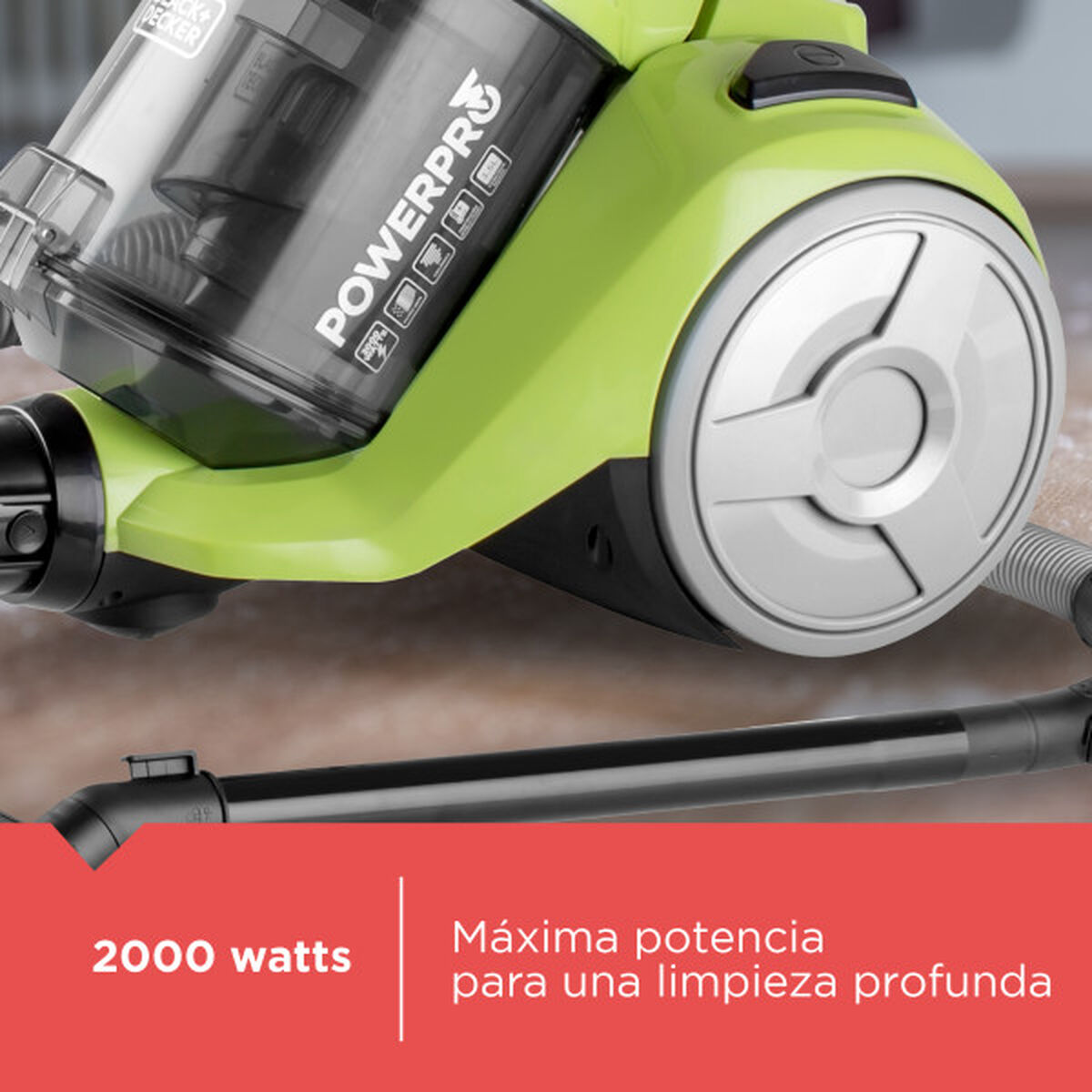 Aspiradora Black & Decker Vcbd8530-Cl 2,5 lts.