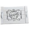 Bandeja Madera Vgo Rectangular 40 x 24 cm Blanco