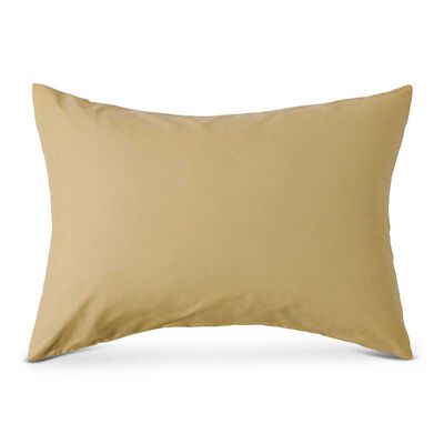 Funda de Almohada Elements & Co Liso 52 x 76 cm Tostado