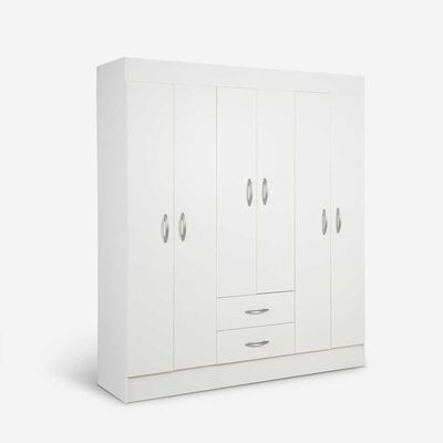 Imagen 2 del producto Clóset CIC Trancura 6 Puertas 2 Cajones Blanco