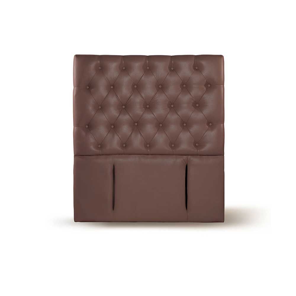 Respaldo Latam Home 1 Plaza Florencia PU Chocolate