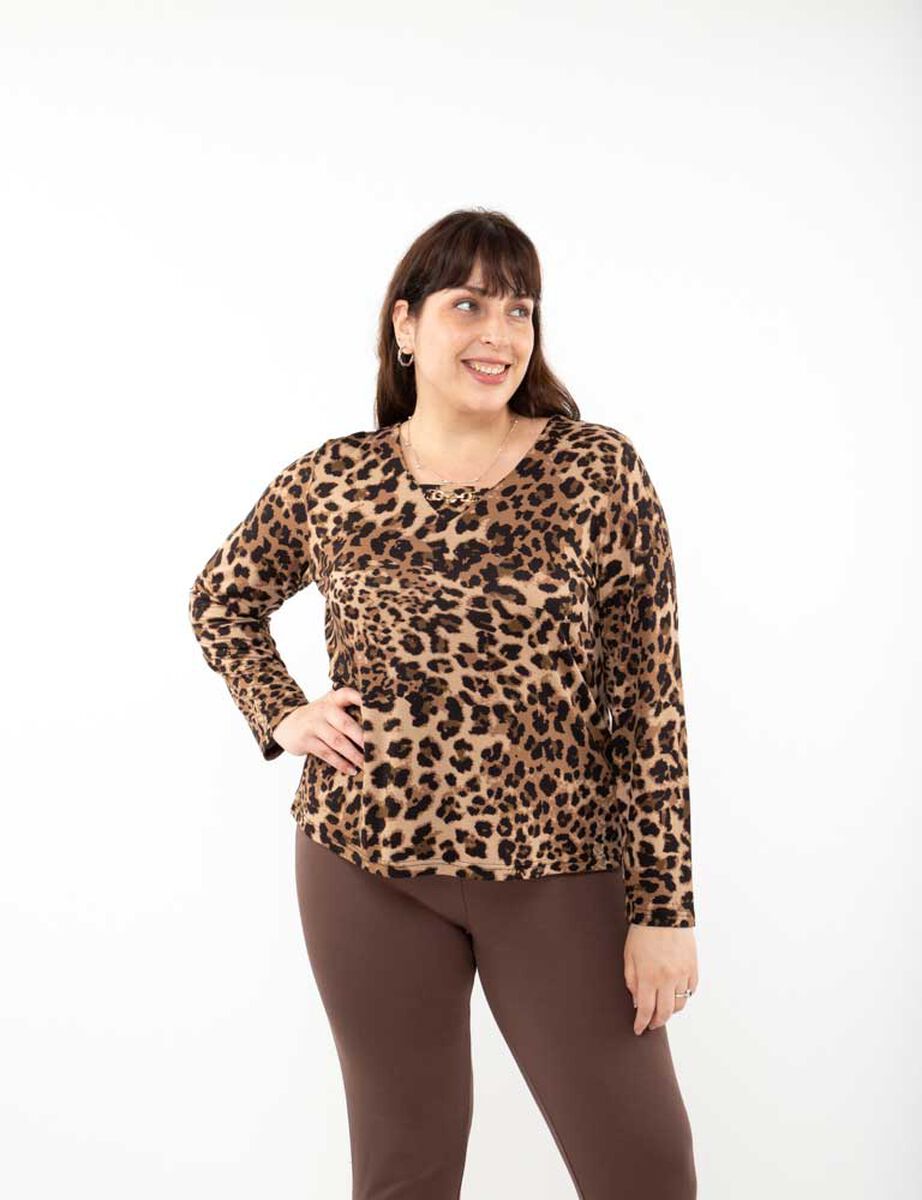 Polera Manga Larga Mujer Extralindas
