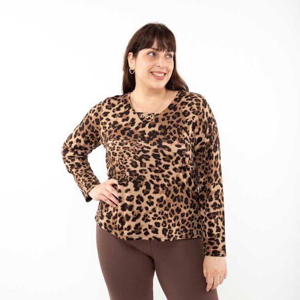 Polera Manga Larga Mujer Extralindas