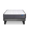 Cama Europea Flex 1,5 Plazas Juvenil Gris