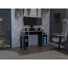 Escritorio Gamer TuHome Keria Wengue Y Blanco