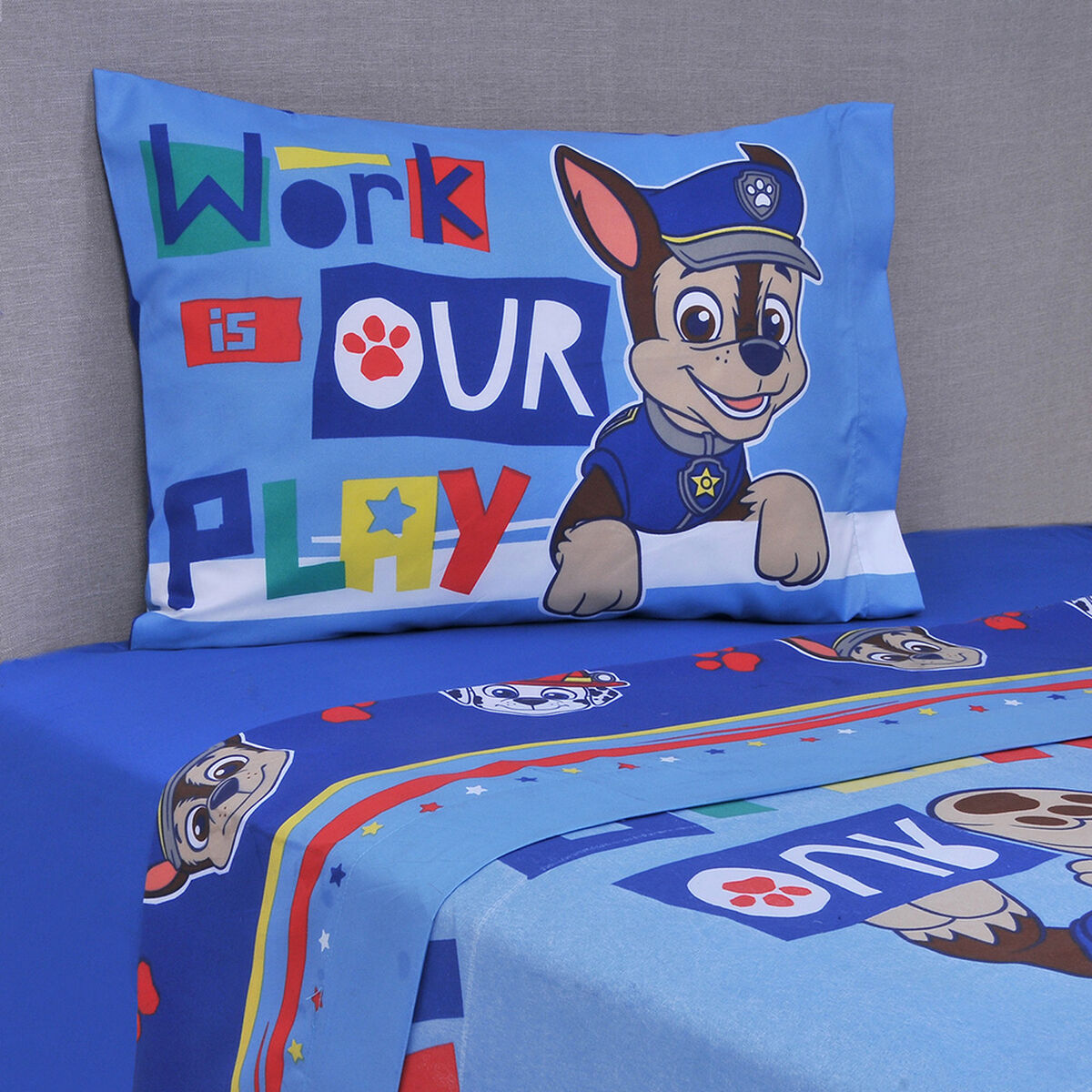 Juego de Sábanas Paw Patrol 1,5 Plazas