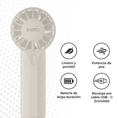 Imagen 2 del producto Ventilador de Mano Kioto KF-002