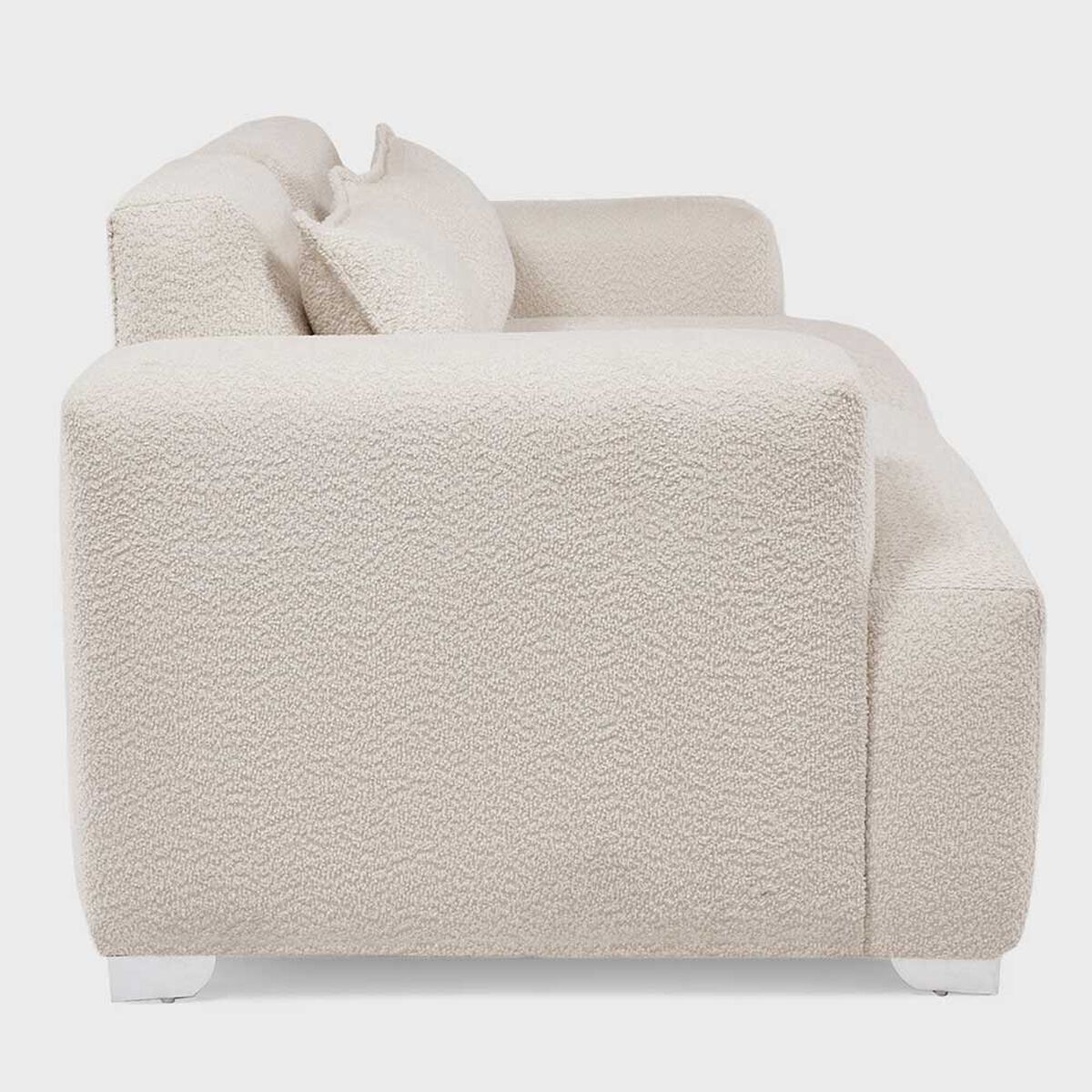 Sofá Mons Cala 2 Cuerpos Boucle Beige