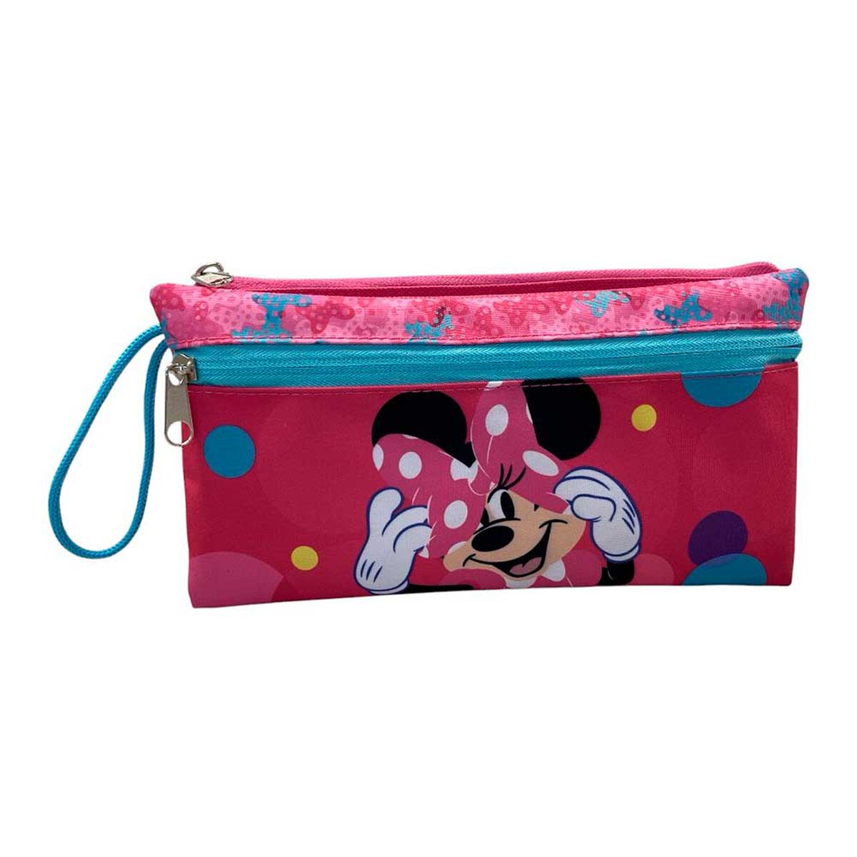 Estuche Doble Cierre Minnie 2 Diseños Surtido