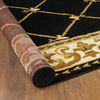 Alfombra Modalfo Kashan King 153 x 213 cm Negro