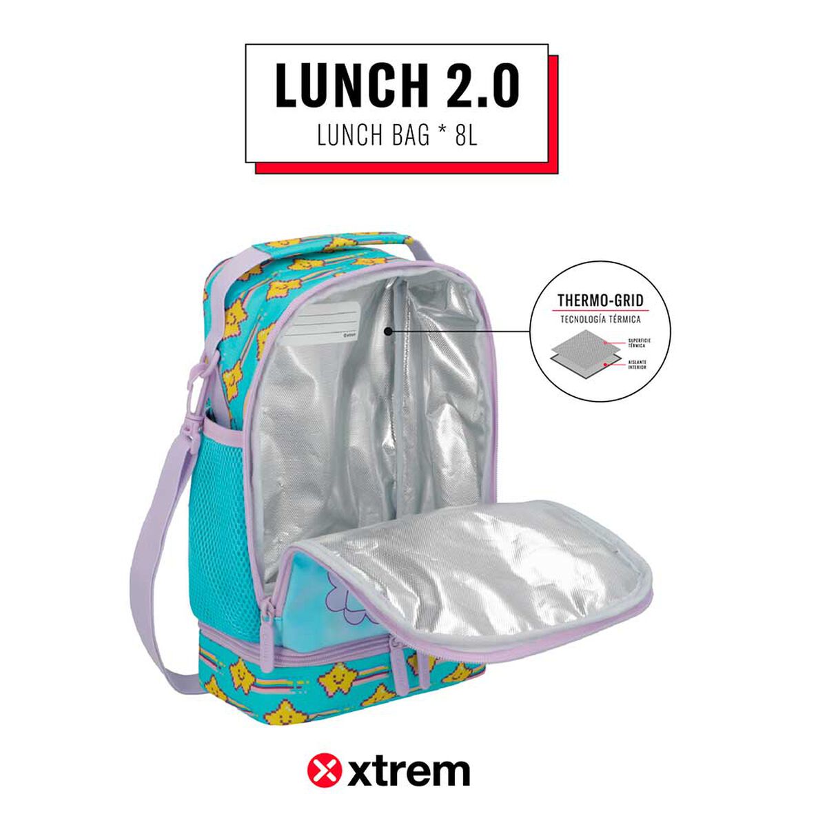 Lonchera Térmica Xtrem Lunch 2.0 5XT Verde Agua