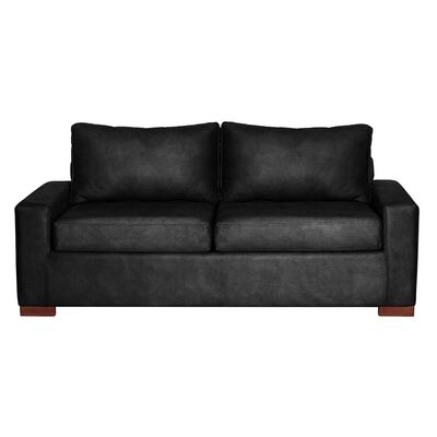 Sofá Cama Latam Home Livorno 3 Cuerpos Negro