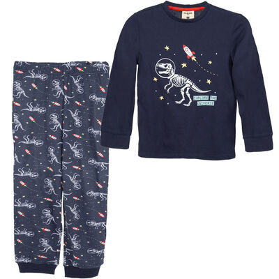 Imagen 1 del producto Conjunto Pijama Polera+Pantalón Niño Chess Navy